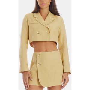 L&T FORE Skort in Mustard